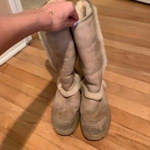 Worn UGG boot
